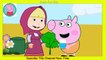 Peppa Pig English Character Episodes New Masha And TheBear Finger Family Nursery Rhymes action