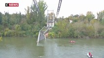 Haute-Garonne : Un pont s'effondre et fait un mort et plusieurs disparus