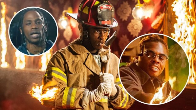 How Young Thug, Gunna & Travis Were Set On Fire In The “Hot” Music Video | Genius News