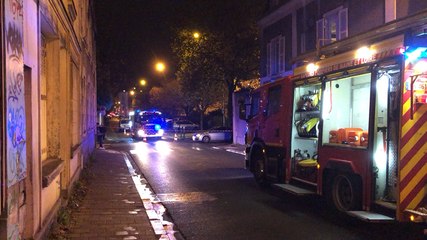 Incendie dans une cave rue Boreau