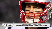 Why Tom Brady Is So Frustrated With Patriots Offense, Win vs. Eagles