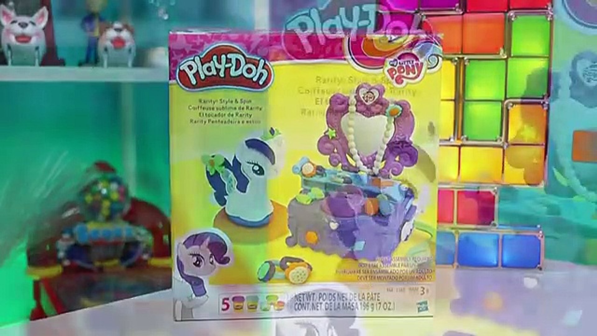 play doh rarity style and spin