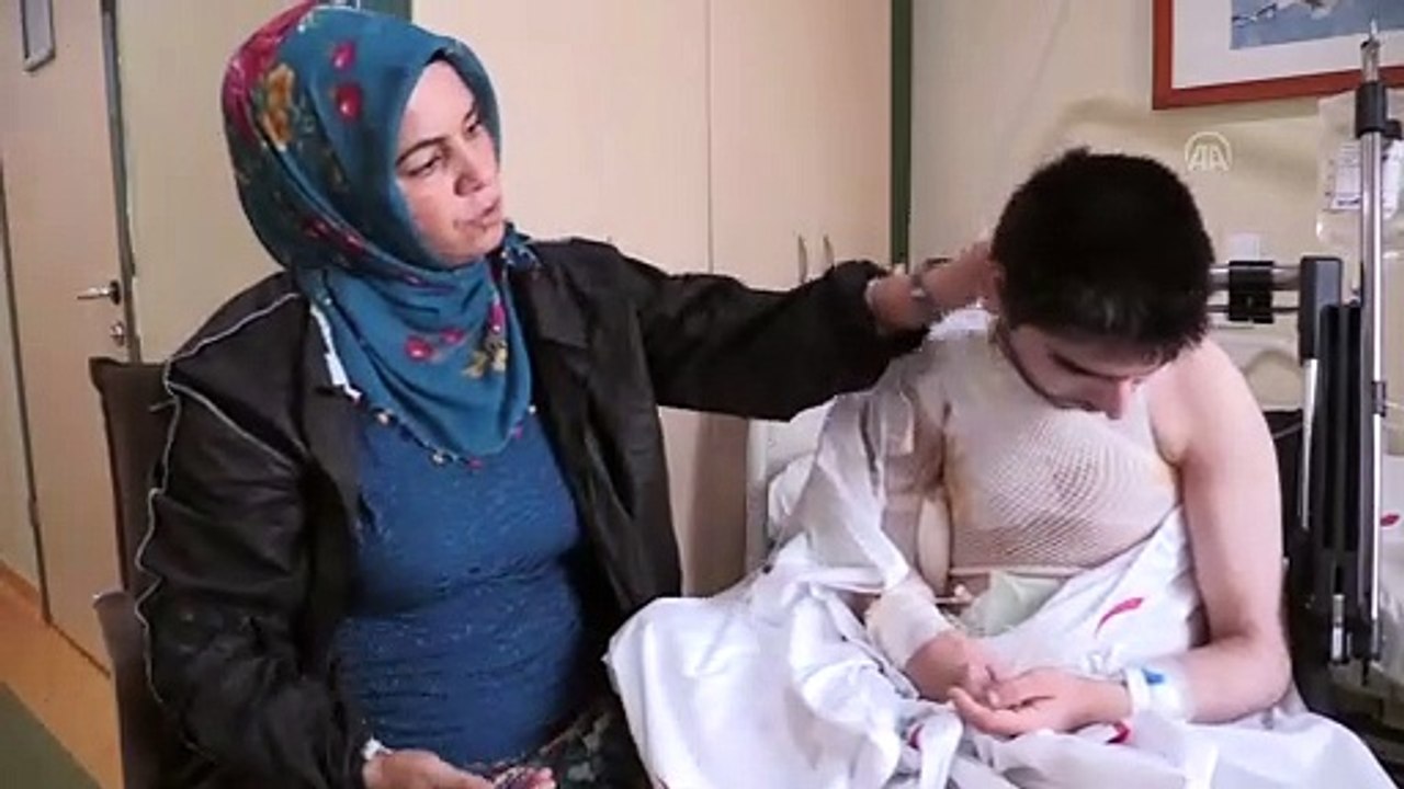 Sara nöbetinde üzerine kaynar su dökülen epilepsi hastası genç yaralandı - ERZURUM