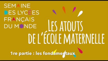 Les fondamentaux de l'école maternelle française