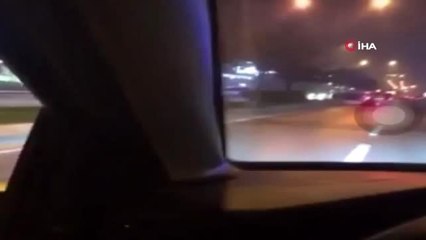 Alkollü sürücü 3 kişinin yaralandığı kazayı canlı yayınlamış