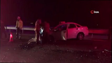 İzmir'de trafik kazası: 1 ölü