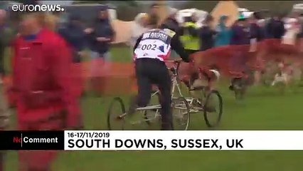 مسابقات جهانی سورتمه سواری در گل و لای انگلیس