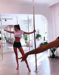 Şeyma Subaşı'nın direk dansı sosyal medyayı salladı