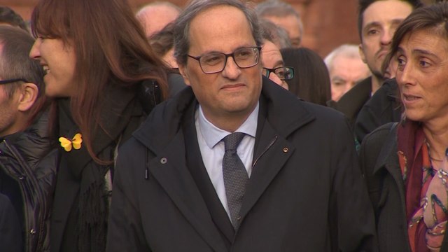 Visto para sentencia el juicio a Quim Torra