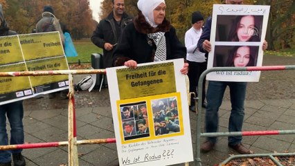 Mısır Cumhurbaşkanı Sisi Almanya’da protesto edildi - BERLİN