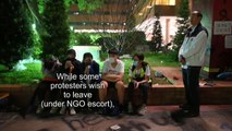 NGOs enter Polytechnic University in Hong Kong to meet with protesters