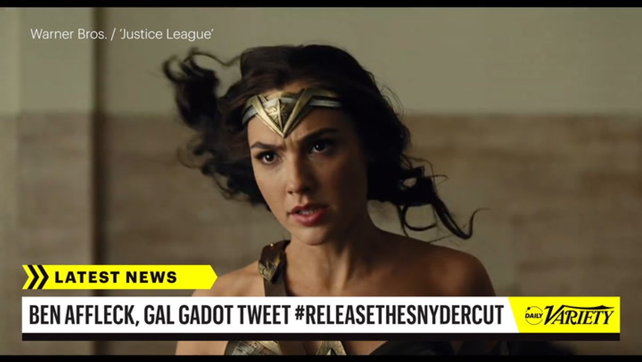 Ben Affleck, Gal Gadot Call for the 'Snyder Cut' of 'Justice League'