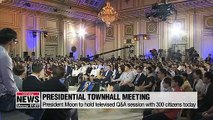President Moon to hold 'candid talks' with public through televised townhall meeting