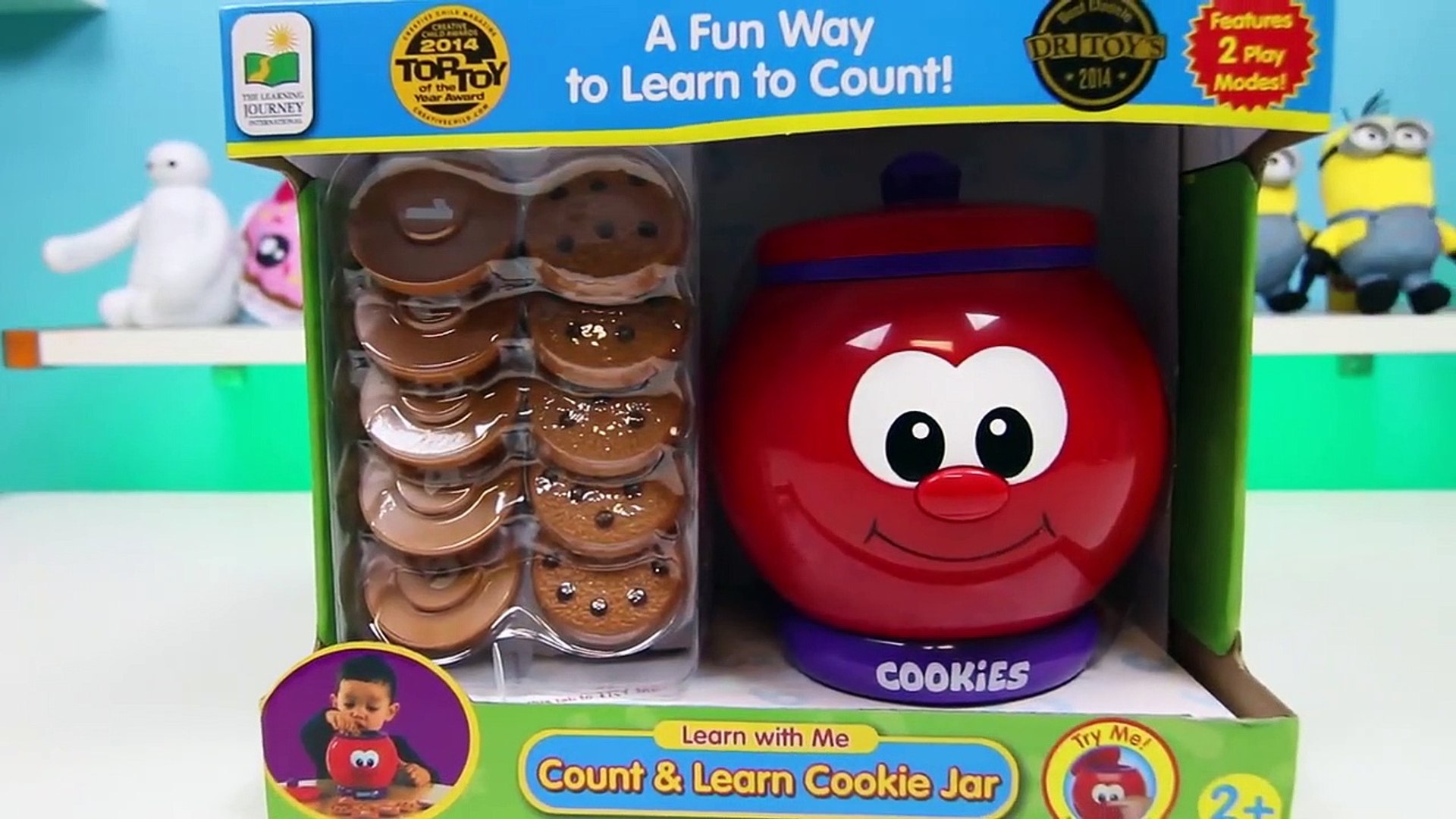 count and learn cookie jar