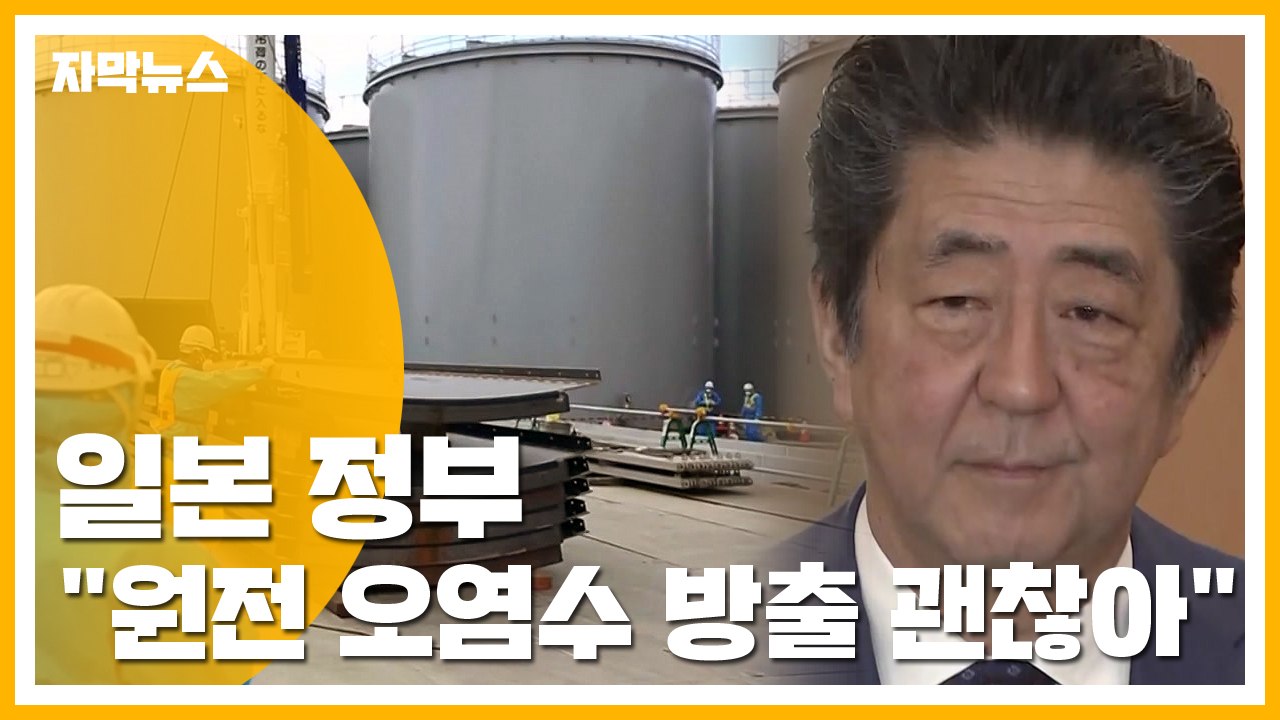 [자막뉴스] 후쿠시마 원전 오염수 방출하려는 日 정부..."환경 영향 작아" / YTN