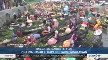 Festival Pesona Pasar Terapung Lok Baintan Tarik Wisatawan