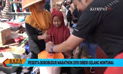 Peserta Borobudur Marathon 2019 Diberi Gelang Non-Tunai