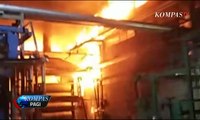 Akibat Mesin Boiler Terbakar, Pabrik Tekstil di Padalarang Ini Kebakaran