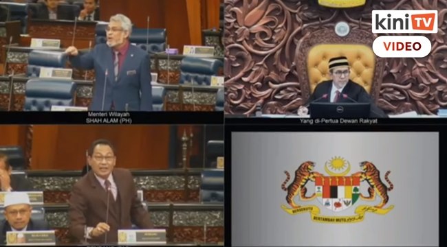 'Saya tahu saya menteri' ! Khalid bertikam lidah dengan pembangkang