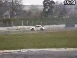 Mitsubishi Lancer Evo VII crash vs LOTUS Elise vs PORSCHE