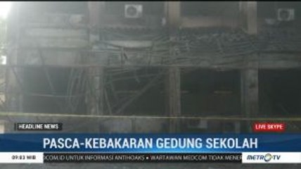 SMK Yadika 6 Terbakar, 16 Orang Jadi Korban
