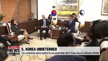 U.S. considering various options for successful talks with N. Korea: Seoul's Unification Minister