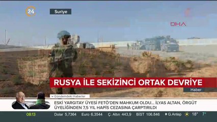 Rusya ile 8. ortak devriye tamamlandı