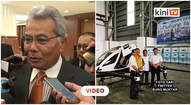 Menteri tidak boleh dedah masa dan lokasi pandu uji kereta terbang
