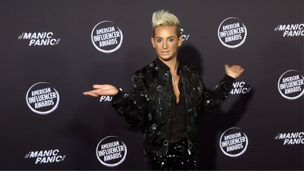 Frankie Grande 2019 American Influencer Awards Pink Carpet Fashion