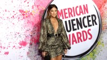 Becca Tilley 2019 American Influencer Awards Pink Carpet Fashion