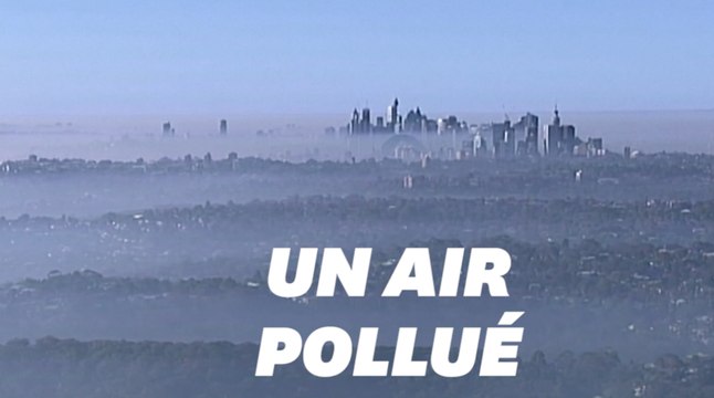 À Sydney, le niveau de pollution est dangereux à cause d’un brouillard toxique