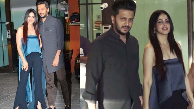 Ritesh Deshmukh & Genelia D’Souza looks perfect at Arpita Aayush anniversary party | FilmiBeat
