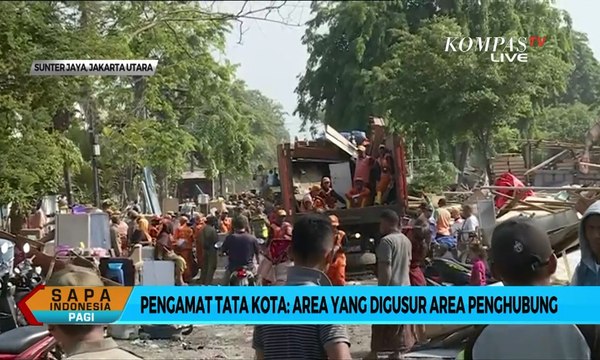 [DIALOG] Soal Gusuran Sunter Jaya, Pengamat: Area yang Digusur Adalah Area Penghubung