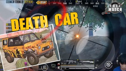 PubgMobile 不求人开车撞枪口上 带领全队走向灭亡【BQR】