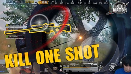 PubgMobile 求哥AWM一枪一人头 完全不给队友抢人头的机会【BQR】