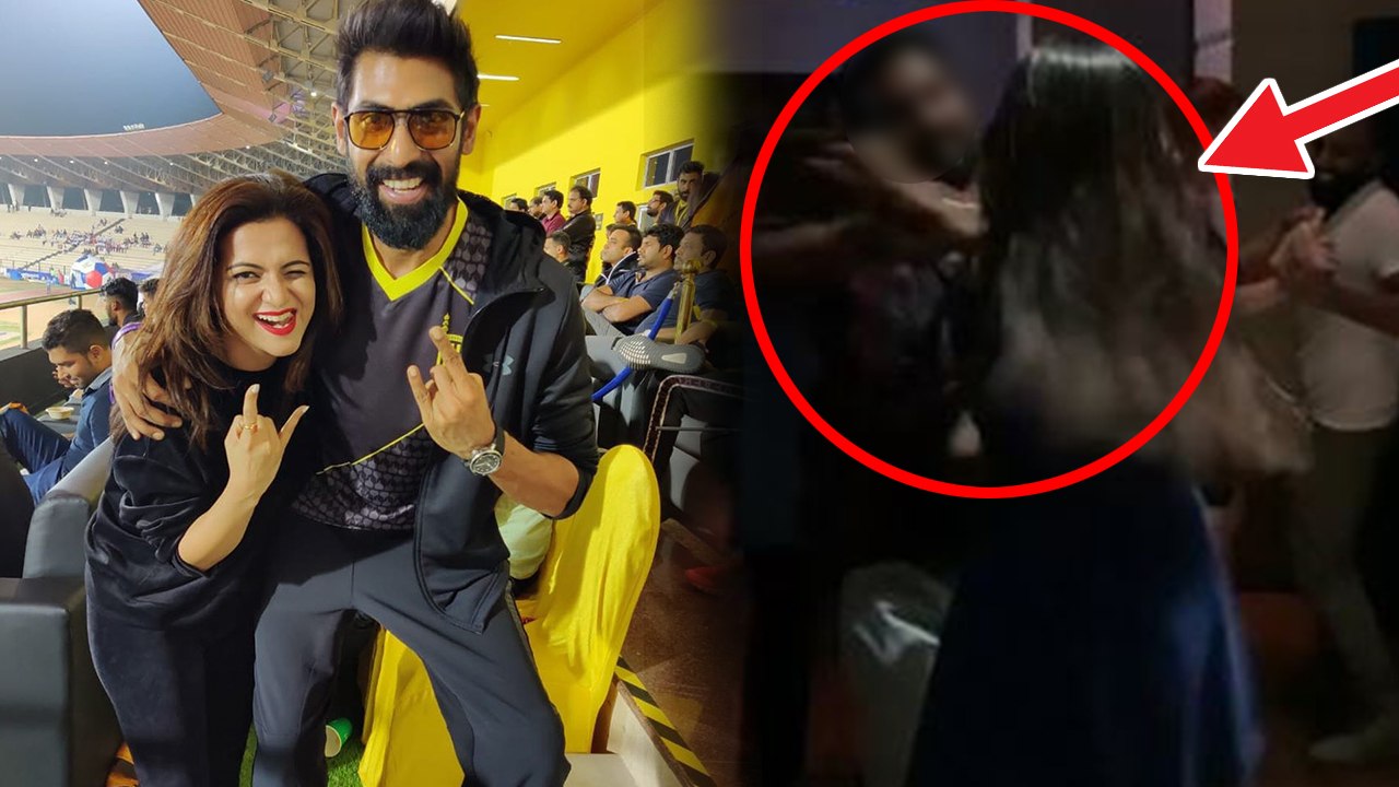 DD dancing with Rana in star hotel | Anchor DD | Rana Duggubati
