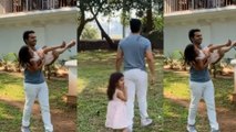 Coolie No 1: Varun Dhawan Gets Playful On the Sets With A Girl