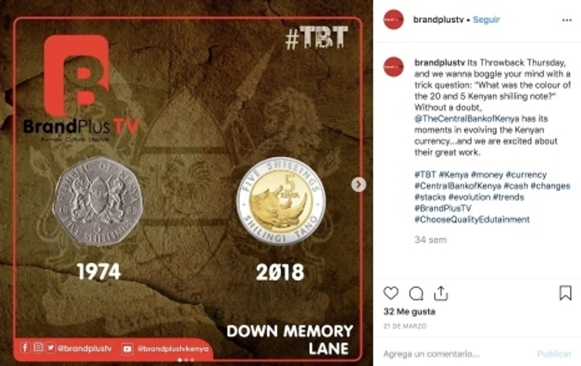Kenia plasma en sus monedas a sus animales más emblemáticos