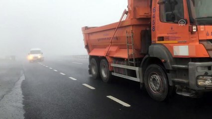 İstanbul'da bazı kesimlerde sis etkili oluyor