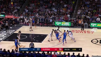 NBA : Les Clippers s'en sortent in-extremis contre le Thunder
