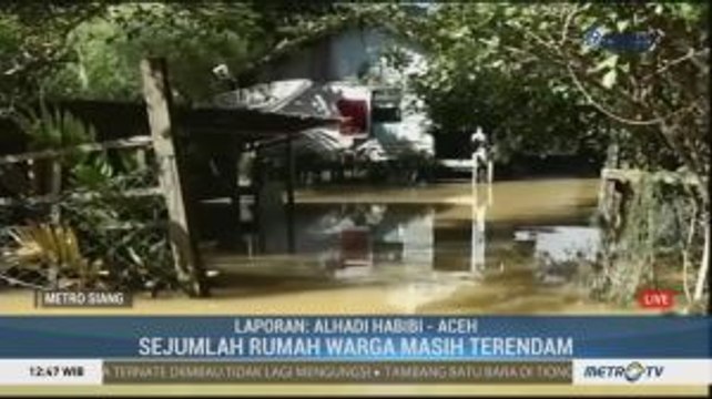 Banjir Masih Rendam Dua Kecamatan di Aceh Barat