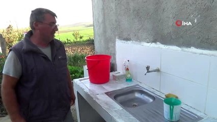 Köyün suları kesildi, vatandaş taşımalı suya döndü