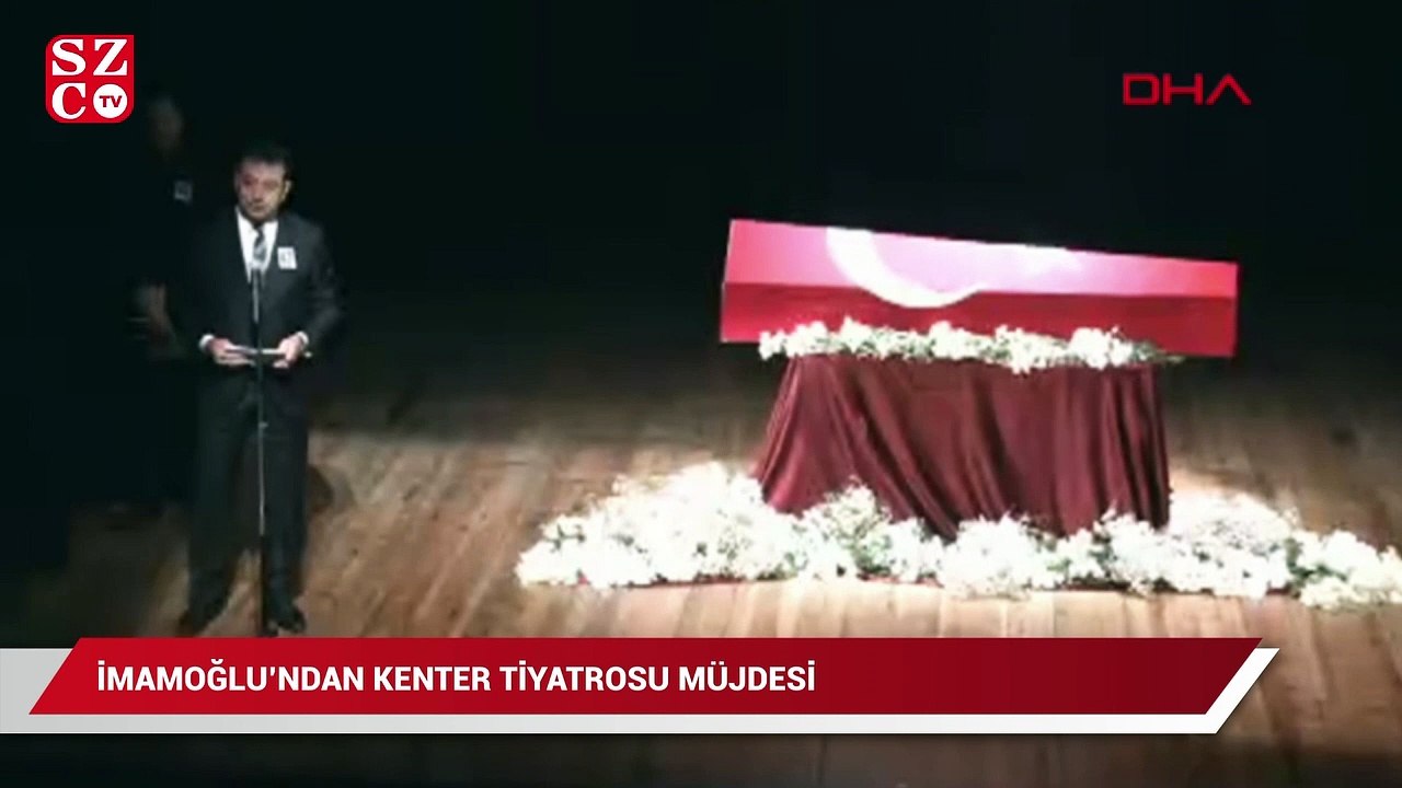 İmamoğlu, usta oyuncu Yıldız Kenter'e bu sözlerle veda etti