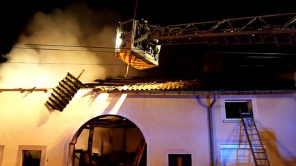 incendie la nuit dernière dans un garage entre deux maisons d’habitation à Villotte (88)