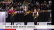 2019.10.27 - NHK NewsLine - Hanyu wins Skate Canada (NHK World TV)