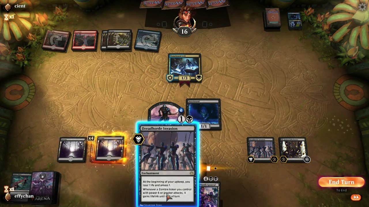 Mono Black vs Grixis Control (Standard Ranked)