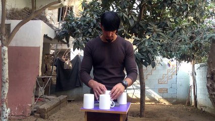 Filistinli genç denge sanatıyla yer çekimine meydan okuyor - GAZZE