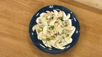 Carpaccio de cèpes au citron vert