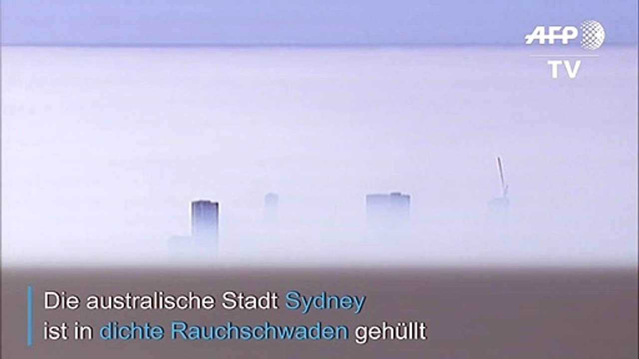 Sydney versinkt im Rauch