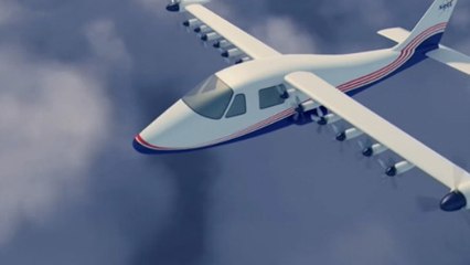 NASA elektrikli uçağını tanıttı